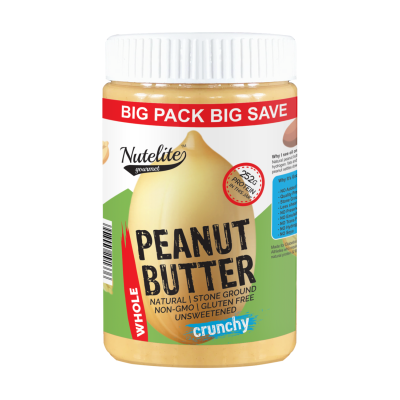 nutelite peanut butter whole crunchy
