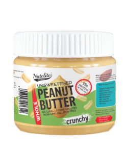 Nutelite Peanut Butter Whole (Unsweetened) - Crunchy 340g