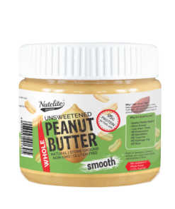 Nutelite Peanut Butter Whole (Unsweetened) - Smooth 340g