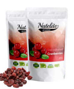 Nutelite Dehydrated Whole Cranberries - Pack of 2 (100g each)
