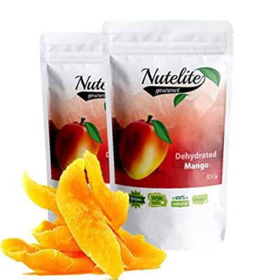 Nutelite Dehydrated Mango Slices - Pack of 2 (100g each)